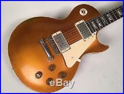 1952/1957 Gibson Les Paul Standard Gold Top owned by Jim Ellison withGibson Case