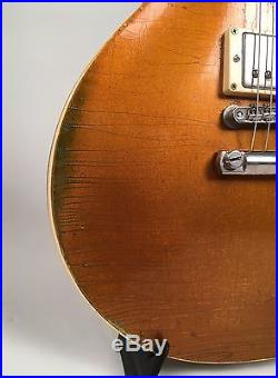 1952/1957 Gibson Les Paul Standard Gold Top owned by Jim Ellison withGibson Case