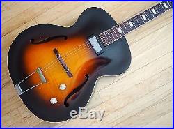 1952 Epiphone Zephyr Vintage Archtop Electric Guitar New Yorker Pickup E322, ohc