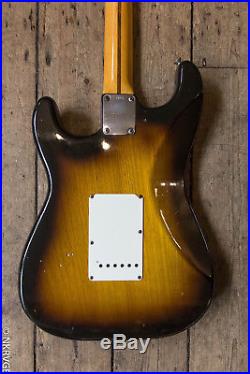 1954 All Original Fender Stratocaster Sunburst With Original Hard Shell Case