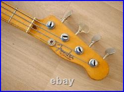 1956 Fender Precision Bass Vintage Electric Bass Guitar Sunburst with Case