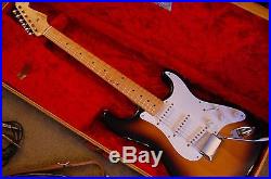1956 Fender Stratocaster Guitar with the Fender Deluxe Amplifier Original Owner