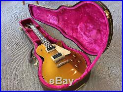 1957 Gibson Les Paul GOLD TOP Light Weight Eddie Vegas Build 1992 Conversion