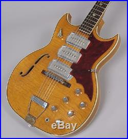 1960s Airline Swingmaster Archtop Guitar Barney Kessel Pickups Kay