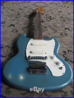 1960s Kalamazoo KG-2 electric guitar vintage PELHAM BLUE two pickup