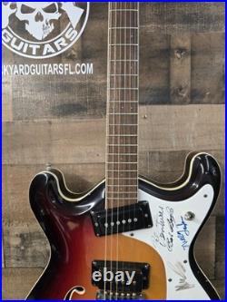 1960s Mosrite COMBO Signed By The Ventures WithOhsc Six String