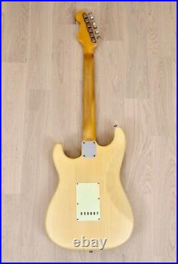 1961 Fender Stratocaster Vintage Slab Board Pre-CBS Guitar Blonde, One-Piece Ash