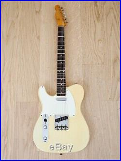 1961 Fender Telecaster Left Handed Pre-CBS Vintage Electric Guitar Blonde Ash
