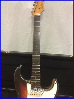 1963 Fender Stratocaster VINTAGE Players Guitar withhard case