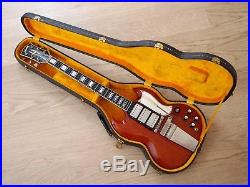 1963 Gibson SG Custom Cherry Custom Color Vintage Electric Guitar withohc
