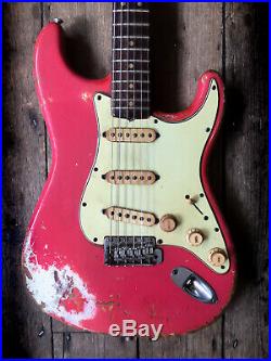 1964 Fender Stratocaster In Fiesta Red & Orig. Hard Shell Case