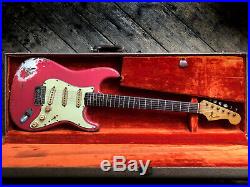 1964 Fender Stratocaster In Fiesta Red & Orig. Hard Shell Case