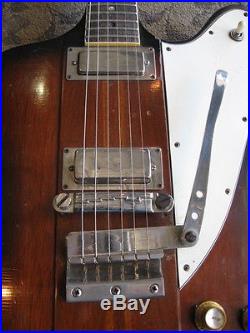 1964 Gibson Firebird III electric guitar SUNBURST FINISH reverse firebird 3