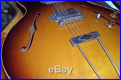 1965 Gibson ES330 6 String Hollow Body Sunburst #314149 Correct Player W HSC NR
