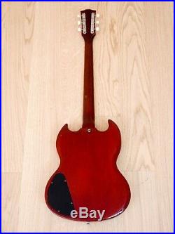 1965 Gibson SG Special Vintage Electric Guitar Cherry with Maestro Vibrola, Case