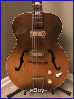 1966 Harmony H-41 Hollywood Project Guitar with 2 DeArmond Golden Tone Pickups