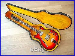 1967 Fender Coronado XII Vintage 12 String Hollowbody Guitar Sunburst withohc
