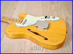 1968 Fender Telecaster Thinline Vintage One-Owner Guitar 100% Stock, Case & Tags
