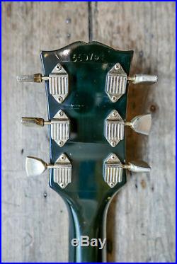 1969 Vintage Gibson Black Les Paul Custom Includes Original Hard Shell Case