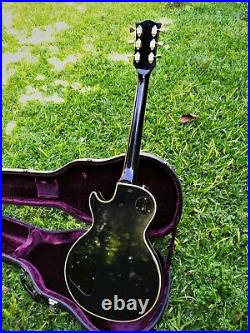 1970 Gibson Les Paul Custom Black Beauty Vintage Original Electric Guitar 779027