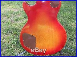1971 Gibson Les Paul Delux Red Sunburst