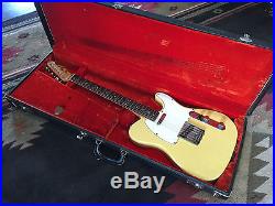 1972 Fender Telecaster Blonde All Original with Original Hard Shell FREE FedEx