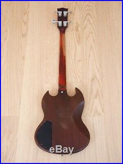1973 Gibson EB-4L Vintage Full Scale SG Electric Bass Guitar Walnut EB-0