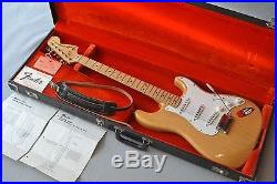 1974 FENDER STRATOCASTER Near Mint / 100% ALL Orig with OHSC / Tags + Manual