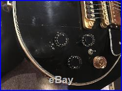 1974 Gibson Les Paul Custom Black, with case