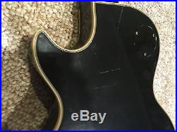 1974 Gibson Les Paul Custom Black, with case