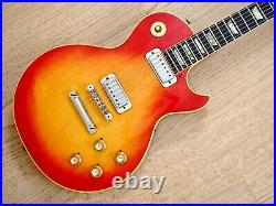 1974 Gibson Les Paul Deluxe Vintage Electric Guitar Cherry Sunburst withohc