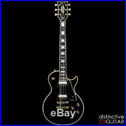 1976 Gibson Les Paul Custom Electric Guitar Black Beauty Collector's Piece Wow