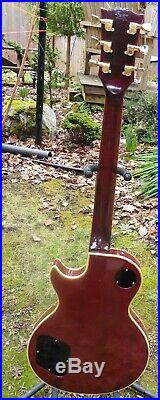 1976 Gibson Les Paul Custom Wine Red All Original w T-tops & OHSC