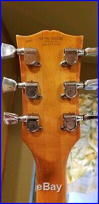 1976 Gibson Les Paul Standard Natural Top Three Pickup Original Factory