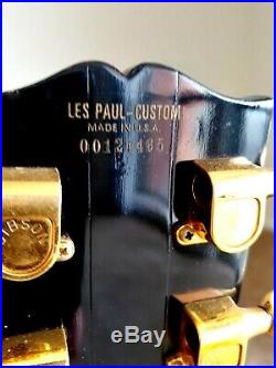 1976 Les Paul Custom Black Beauty Triple-Pickup -All Original withOHSC