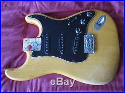 1978 Fender Strat body pickups controls stratocaster neck 1977 1976 1975 1974