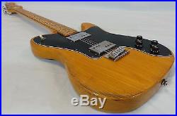 1978 Fender Telecaster Deluxe Natural Electric Guitar 100% Original Nice