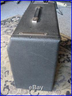 1979 Fender Princeton Reverb electric guitar amplifier SILVERFACE cbs