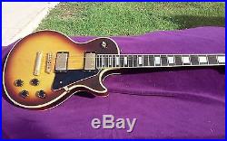 1979 Gibson Les Paul Custom Electric Guitar