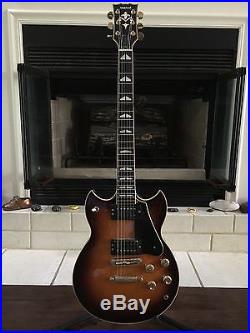 1979 YAMAHA SG2000 solid body electric guitar with OEM hard case in Tobacco Burst