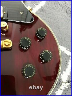 1980 Gibson Les Paul Custom Wine Red All Original with OHSC Rarely Used
