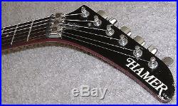 1980 USA 4-Digit Hamer Standard Guitar with original case NO RESERVE