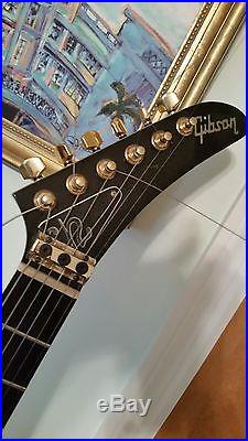 1982 Gibson Explorer Guitar with Case and extras