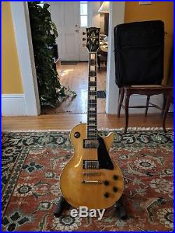 1982 Les Paul Custom Blond with Original Case In Great Condition