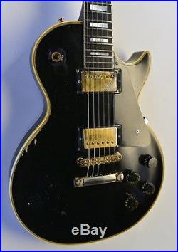 1983 Gibson Les Paul Custom Black Beauty HEAVILY AGED Vintage 1969 MOJO 1970's