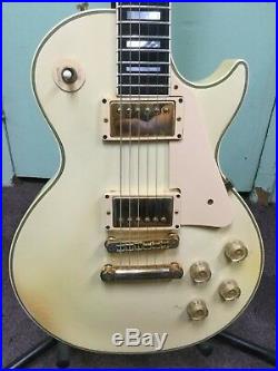 1983 Gibson Les Paul Custom Electric Guitar with Gold Hardware