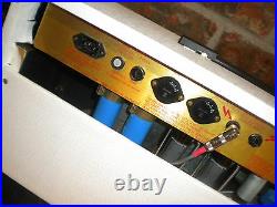 1983 WHITE Marshall 50w JCM 800 Tube Guitar Amplifier Combo Amp 2x12 Celestions