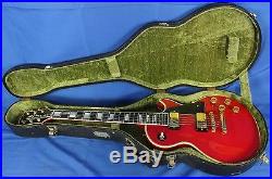 1987 Gibson Les Paul Custom Wine Red Electric Guitar 9 lbs 12 oz