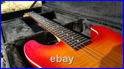 1988 Charvel Guitar MIJ Japan Model 1 2 Floyd Dimas Flame Burst 80s Duncan