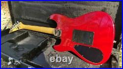1988 Charvel Guitar MIJ Japan Model 1 2 Floyd Dimas Flame Burst 80s Duncan